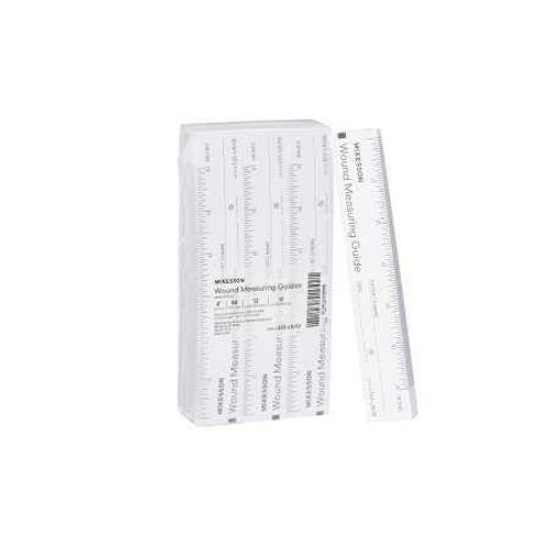 Wound Measuring Guide McKesson 6 Inch Paper NonSterile 533-LR/50 BG/600 533-LR/50 MCK BRAND 871649_BG