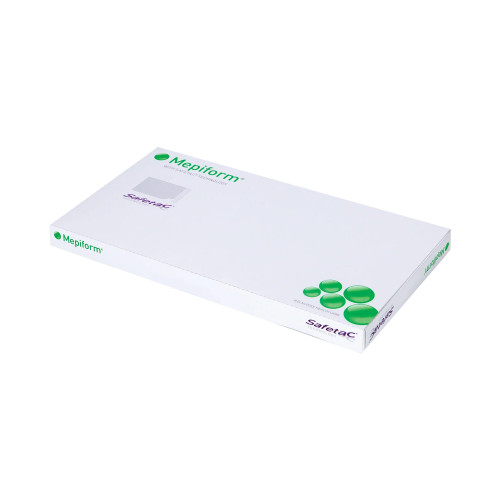 Mepiform Silicone Sheeting 4 X 7 Inch Rectangle NonSterile, 293499, Box of 5