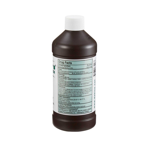 Wound Cleanser Dakin's® Solution Quarter Strength 16 oz. Twist Cap Bottle NonSterile Antimicrobial 00436067216 Pack of 1 1442755 Dakin's® Solution Quarter Strength 695770_EA