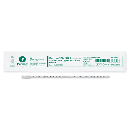 Puritan Wound Measuring Device 6 Inch Length Foam / Polystyrene Sterile, 25-1506 1PF DM, Box of 50