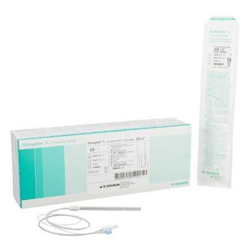 Peripheral Nerve Block Needle Stimuplex A 22 Gauge 2 Inch Insulated Single Shot 4894502 Case/25 4894502 B.BRAUN MEDICAL INC. 211155_CS Peripheral Nerve Block Needle Stimuplex A 22 Gauge 2 Inch Insulated Single Shot 4894502 Case/25 4894502 B.BRAUN MEDICAL INC. 211155_CS