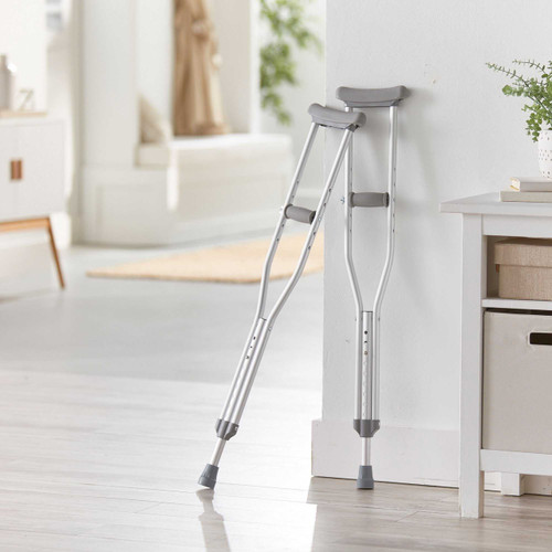 Underarm Crutch McKesson Aluminum Child 350 lbs. 146-10401-8 Case/8 MCK BRAND 1065233_CS