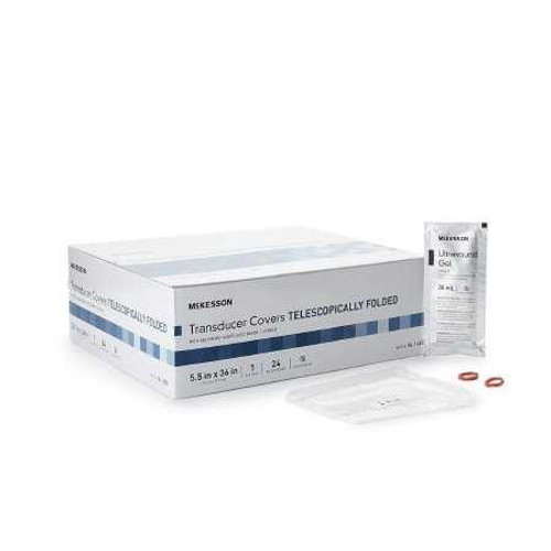 Transducer Cover McKesson 5.5 X 36 Inch Polyurethane Sterile Transducer - Vaginal / Rectal 16-1405 Box/24 MCK BRAND 1087365_BX
