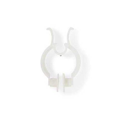 Nose Clip McKesson Rubber Disposable White Plastic For Spirometry 16-MCKNCR Case/200 MCK BRAND 1091611_CS