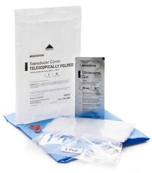 Transducer Cover McKesson 6 X 58 Inch Polyethylene Sterile Transducer - Vaginal / Rectal 16-1404 Box/24 MCK BRAND 1087362_BX