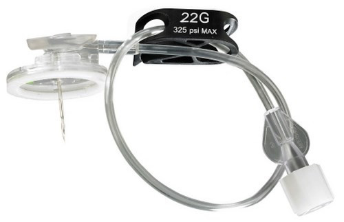 Huber Needle Infusion Set Surecanâ Safety II 20 Gauge 1-1/2 Inch 7-1/2 Inch Tubing Without Port 4447009-02 Case/100