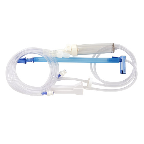 Alaris IV Pump Set Pump 2 Ports 20 Drops / mL Drip Rate Without Filter 117 Inch Tubing Solution, 2420-0007, Case of 20
