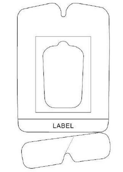 Window Dressing Sorbaview SHIELD Fabric / Film 3-3/4 x 5 Inch Sterile SV40XT Pack of 1 Sorbaview SHIELD 440856_EA