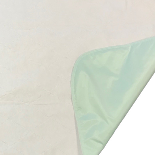 Beck's Classic Reusable Underpad 34 X 36 Inch Polyester / Rayon Heavy Absorbency, BV7136GRNPB, Pack of 1