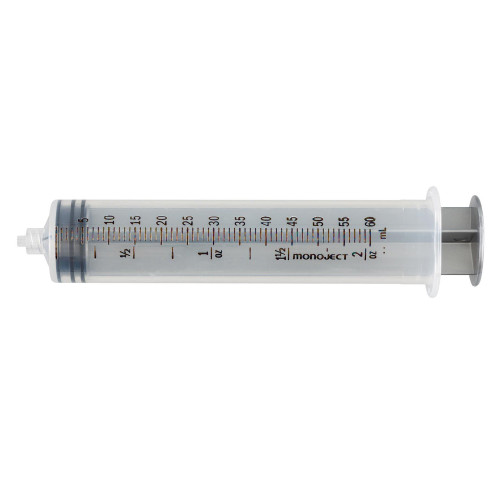 General Purpose Syringe Monoject SoftPack 60 mL Luer Lock Tip Case of 120