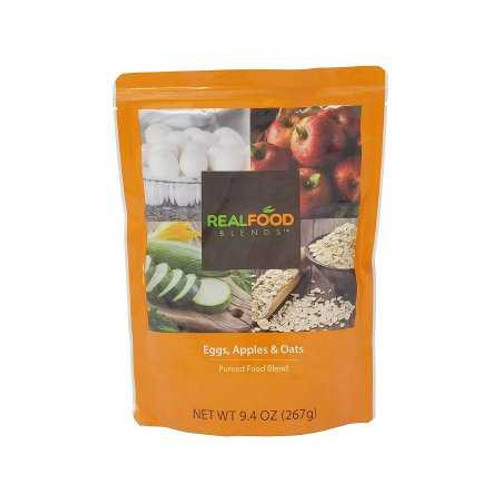 Tube Feeding Formula Real Food Blends 9.4 oz. Pouch Ready to Use Eggs / Apples / Oats Adult / Child Each/1 REAL FOOD BLENDS 1079120_EA