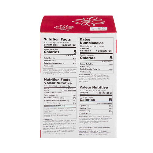 Food and Beverage Thickener SimplyThickEasy Mix 6 Gram Individual Packet Unflavored Gel Nectar STIND200L2 Box/200 SIMPLY THICK LLC 1087567_BX