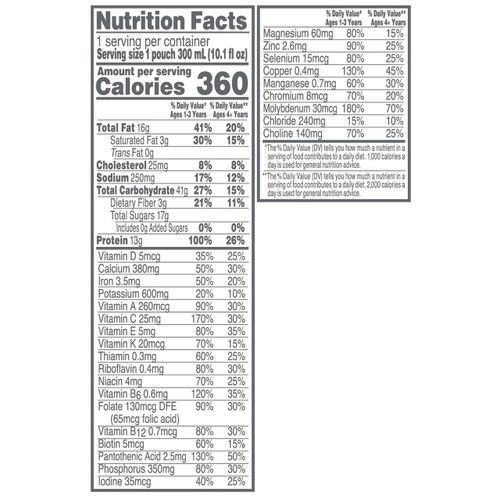 Pediatric Oral Supplement Compleat® Pediatric Organic Blends Chicken-Garden Flavor 10.1 oz. Pouch Liquid Organic Food Allergies 00043900846422 Case of 24 Compleat® Pediatric Organic Blends 1092421_CS