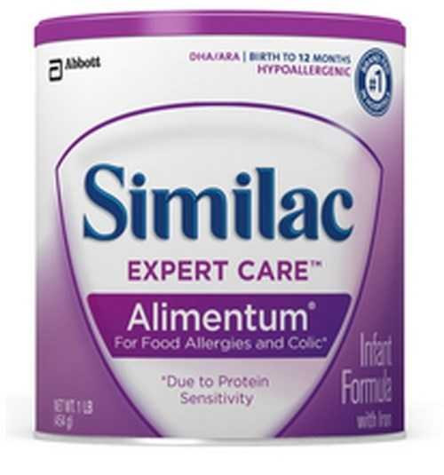 Infant Formula Similac® Alimentum® Unflavored 2 oz. Bottle Liquid Food Allergies 59738 Case/48 Similac® Alimentum® 895004_CS