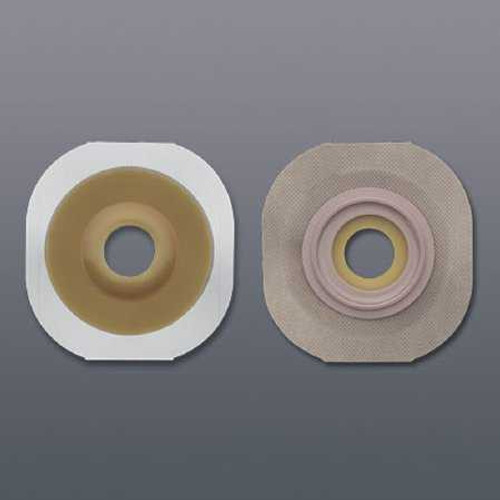 Colostomy Barrier FlexWear Pre-Cut Standard Wear Tape 2-1/4 Inch Flange Red Code Hydrocolloid 1-1/8 Inch Stoma 14505 Box/5 HOLLISTER, INC. 485608_BX