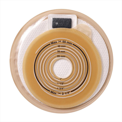 Stoma Cap Assura 13/16-2-1/8 Inch Stoma, Opaque, One-Piece 2501 Box of 30