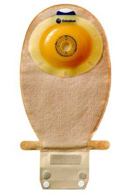 Filtered Ostomy Pouch SenSura EasiClose One-Piece System 11 1/2 Inch Length Maxi 1-1/8 Inch Stoma Drainable Convex Light Pre-Cut 15634 Box/10 COLOPLAST INCORPORATED 586183_BX