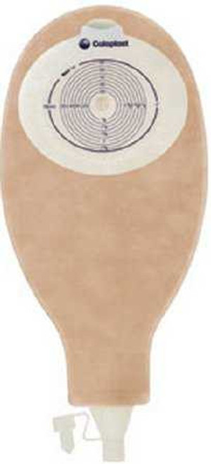 Ostomy Pouch SenSura® One-Piece System 12-1/2 Inch Length Flat, Trim to Fit 3/8 to 3 Inch Stoma Drainable 19004 Box of 30 SenSura® 786048_BX