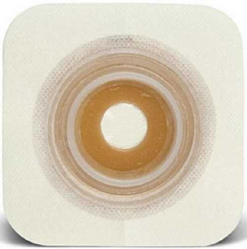 Skin Barrier SUR-FIT Natura Durahesive Moldable 2-1/4 Inch Flange Acrylic Collar 1-1/4 to 1-3/4 Inch Stoma Large 413419 Box/10 CONVA TEC 779918_BX