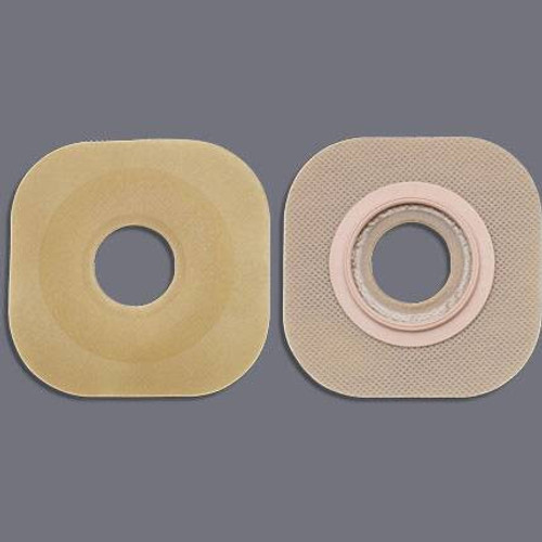 Ostomy Barrier FlexWear™ Precut, Standard Wear Without Tape 44 mm Flange Green Code System Hydrocolloid 1 Inch Opening 16404 Box of 5 FlexWear™ 505936_BX Ostomy Barrier FlexWear™ Precut, Standard Wear Without Tape 44 mm Flange Green Code System Hydrocolloid 1 Inch Opening 16404 Box of 5 FlexWear™ 505936_BX