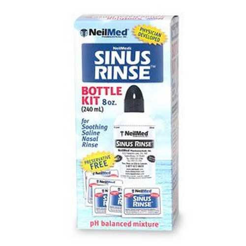 Saline Nasal Rinse Kit Neilmed® Sinus Rinse™ 5 Packets 70592800308 Kit/1 Neilmed® Sinus Rinse™ 517851_KT Saline Nasal Rinse Kit Neilmed® Sinus Rinse™ 5 Packets 70592800308 Kit/1 Neilmed® Sinus Rinse™ 517851_KT