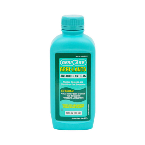 Antacid McKesson Brand Liquid 12 oz. 57896062912 Bottle/1 MCK BRAND 633796_BT