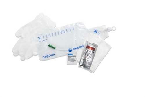 Intermittent Closed System Catheter Self-Cath Coude Olive Tip Lubricated PVC 16 Fr. 16 Inch 2816 Each/1 COLOPLAST INCORPORATED 1006136_EA
