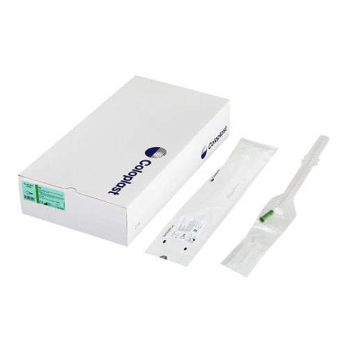 Intermittent Closed System Catheter SureCath Set Straight Tip 14 Fr. Without Balloon Hydrophilic Coated PVP 28028 Box of 20