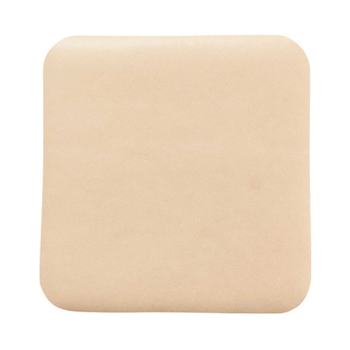 Thin Silicone Foam Dressing McKesson Lite 4 X 4 Inch Square Silicone Gel Adhesive without Border Sterile 4893 Box/10 MCK BRAND 1083093_BX