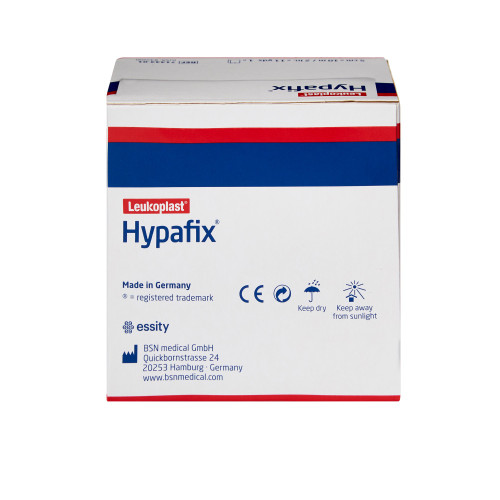 Hypafix Dressing Retention Tape with Liner White 2 Inch X 10 Yard Nonwoven Polyester NonSterile, 4209, Roll of 1