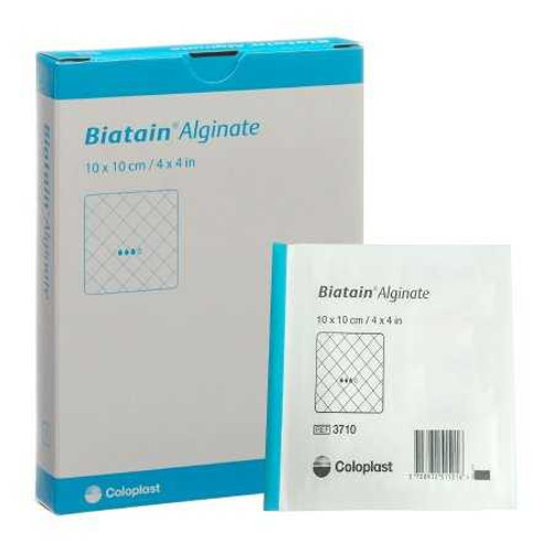 Calcium Alginate Dressing Seasorb Soft 4 X 4 Inch Square Calcium Alginate / Carboxylmethylcellulose CMC Sterile 3710 Each/1 COLOPLAST INCORPORATED 313944_EA