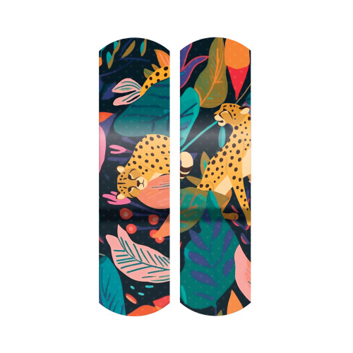 Stat Strip Adhesive Strip Plastic Kid Design (Designer Safari) 3/4 X 3 Inch Sterile, 15605, Box of 100