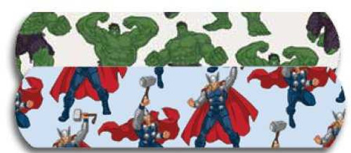 Adhesive Strip Stat Strip .75 X 3 Inch Plastic Rectangle Kid Design Hulk and Thor Sterile 1087937 Box/100 DUKAL CORPORATION 902116_BX