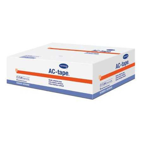 Athletic Tape AC-tape® Tan 2 Inch x 5 Yard Cotton NonSterile 64200000 Box of 6 AC-tape® 447797_BX