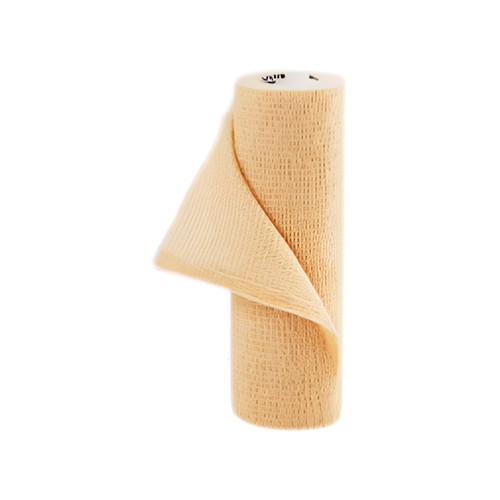 Cohesive Bandage McKesson 6 Inch X 5 Yard Standard Compression Self-adherent Closure Tan Sterile 16-53646 Each/1 MCK BRAND 520554_EA