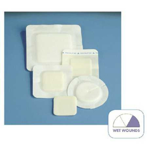 Foam Dressing Polyderm Border 4 Inch Diameter Fenestrated Round Non-Adhesive with Border Sterile 46-908 Box/10 DE ROYAL INDUSTRIES 747279_BX
