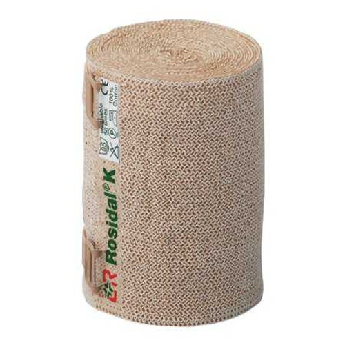 Compression Bandage RosidalK 3.93 Inch X 5.5 Yard High Compression Clip Detached Closure Tan NonSterile 55977403 Each/1 PATTERSON MEDICAL SUPPLY INC 573776_EA