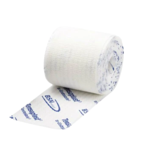 Tensoplast Elastic Adhesive Bandage 3 Inch X 5 Yard No Closure White NonSterile Medium Compression, 0211701, Pack of 1