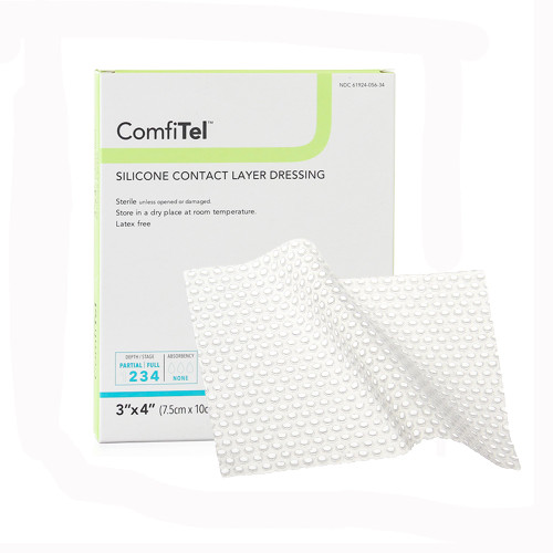 ComfiTel Wound Contact Layer Dressing 3 X 4 Inch Sterile, 56340, Box of 10