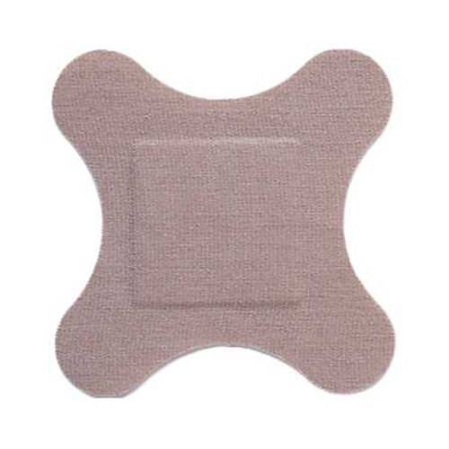 Adhesive Strip Flex-Band 3 X 3 Inch Fabric Heel / Elbow Tan Sterile 46100000 Box/50 HARTMAN USA, INC. 928138_BX