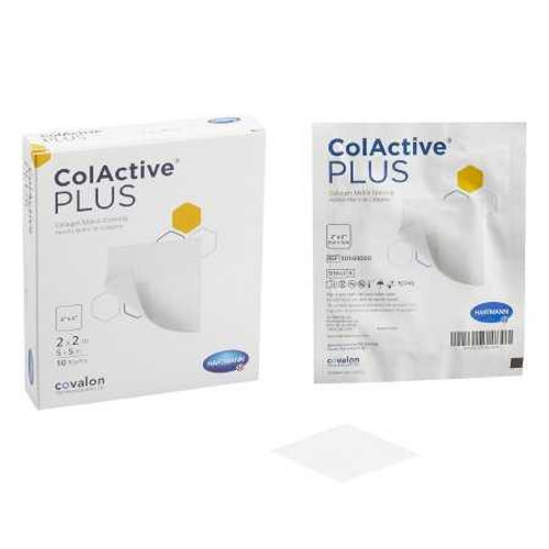 Collagen Dressing ColActive® Plus 2 x 2 Inch Square Sterile 10160000 Pack of 1 ColActive® Plus 1055870_EA