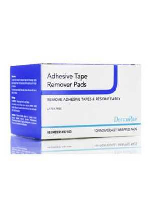 PAD ADHESIVE REMOVER 100/BX 10BX/CS DERMARITE 82100 Box/100 DERMARITE INDUSTRIES LLC 996926_BX