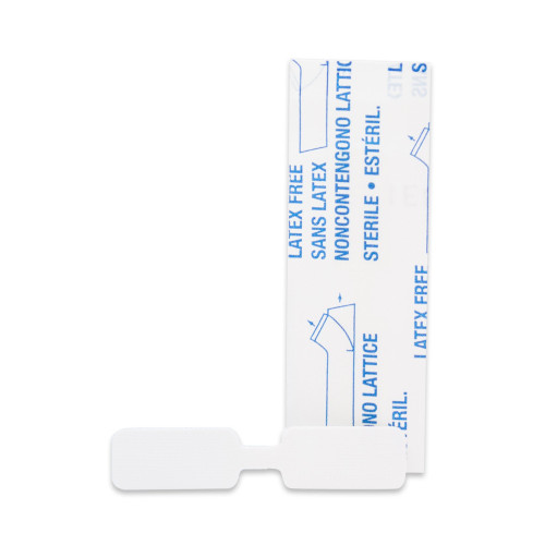 First Aid Brand Skin Closure Strip 3/8 X 1-13/16 Inch Nonwoven Material Butterfly Closure White, 1975033, Box of 100