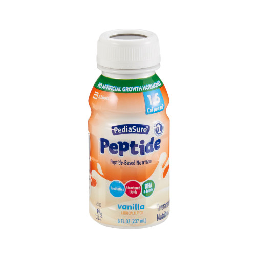 Pediatric Oral Supplement PediaSure Peptide 1.5 Cal Vanilla Flavor 8 oz. Bottle Liquid Peptide Malabsorption / Maldigestion 67417 Pack of 1