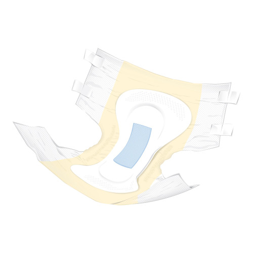 McKesson Incontinence Brief Adult X-Large Unisex Disposable Heavy Absorbency, BR33893, Bag of 15