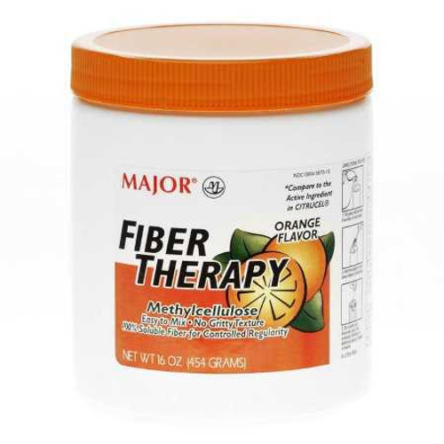 Fiber Supplement Fiber Therapy Orange Flavor Powder 16 oz. Methyl Cellulose 00904567516 Each/1 M21-S3035-ST MAJOR PHARMACEUTICALS 865336_EA