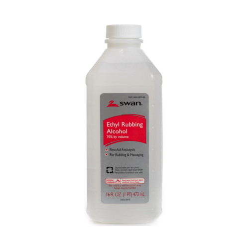 McKesson Antiseptic Ethyl Alcohol Liquid 16 oz. Bottle, 1000032333, Case of 12