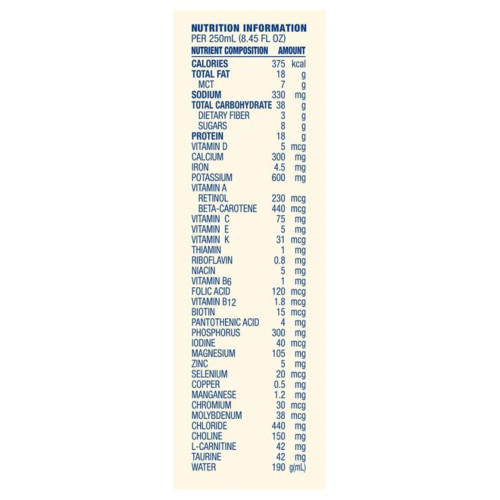 Compleat Peptide 1.5 Pediatric Tube Feeding Formula Vegetable / Fruit Flavor 8.45 oz. Carton Liquid Plant and Peptide Based, 00043900131351, Case of 24