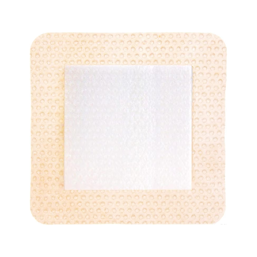 ComfortFoam Border Foam Dressing 7 X 7 Inch With Border Waterproof Backing Silicone Adhesive Square Sterile, 43770, Pack of 1