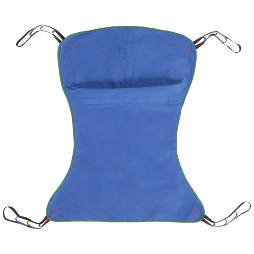 Full Body Sling McKesson 4 or 6 Point Cradle Without Head Support Large 600 lbs. Weight Capacity 146-13222L Case of 12